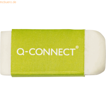 Connect Radiergummi 60x22x11mm weiß Kunststoff Connect Radiergummi 60x22x11mm weiß Kunststoff von Connect