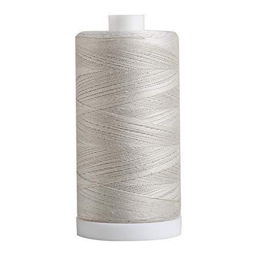 Connecting Threads Garn aus 100 % Baumwolle – 111 m Spule (Silber). von Connecting Threads