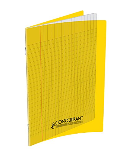 Eroberer 400089843 Notizbuch Heft A4 Umschlag, große Karos 140 Seiten Gelb Eroberer 400089843 Notizbuch Heft A4 Umschlag, große Karos 140 Seiten Gelb von Conquerant