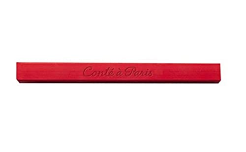 Conté a Paris 500264 Pastellkreide mit hoher Lichtechtheit aus hochwertigen Pigmente für Skizzen und Portraits, Länge 65mm, Querschnitt 6 x 6mm - Zinnober Conté a Paris 500264 Pastellkreide mit hoher Lichtechtheit aus hochwertigen Pigmente für Skizzen und Portraits, Länge 65mm, Querschnitt 6 x 6mm - Zinnober von Conté à Paris