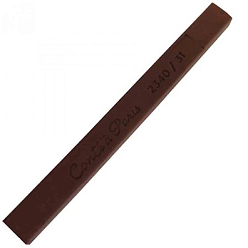 Conté a Paris 500289 Pastellkreide mit hoher Lichtechtheit aus hochwertigen Pigmente für Skizzen und Portraits, Länge 65mm, Querschnitt 6 x 6mm - Rote Erde Conté a Paris 500289 Pastellkreide mit hoher Lichtechtheit aus hochwertigen Pigmente für Skizzen und Portraits, Länge 65mm, Querschnitt 6 x 6mm - Rote Erde von Conté à Paris