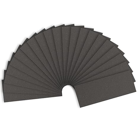 Schleifpapier, Körnung 220, 22,9 x 9,1 cm, Nass- und Trockenschleifpapier, Schleifpapier für Metall, Holzmöbel, Automobil und Handwerk, 20 Stück Schleifpapier, Körnung 220, 22,9 x 9,1 cm, Nass- und Trockenschleifpapier, Schleifpapier für Metall, Holzmöbel, Automobil und Handwerk, 20 Stück von CooBigo