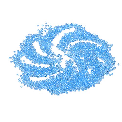 Cookwowe Kristalldiamant-Konfetti, Dekoration, Zeremonie, Hochzeit, Disperse, Acryl, Hellblau, 2000 x 6 mm von Cookwowe