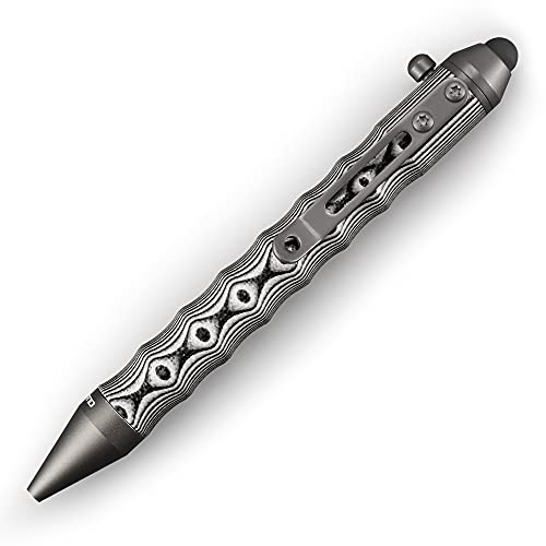 Cool Hand 11,4 cm Bolzen-Action-Stifte, EDC-Kugelschreiber, nachfüllbar, Eingabestift für Touchscreen, ergonomischer Griff, hält die Textur mit Fingerrillen von Cool Hand