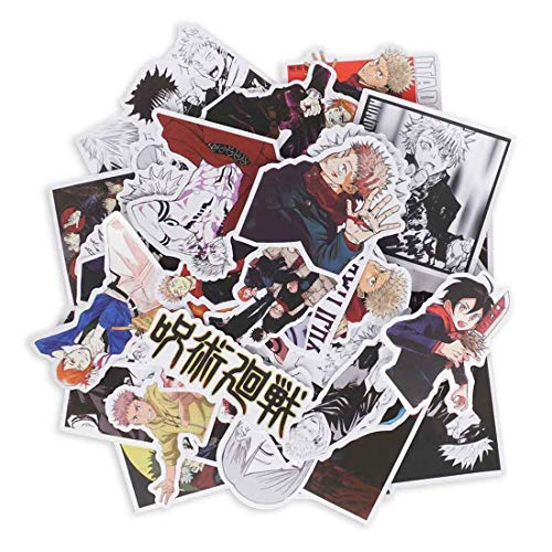 CoolChange Hochwertige Jujutsu Kaisen Vinyl Aufkleber | 50 Jujutsu Kaisen Sticker CoolChange Hochwertige Jujutsu Kaisen Vinyl Aufkleber | 50 Jujutsu Kaisen Sticker von CoolChange