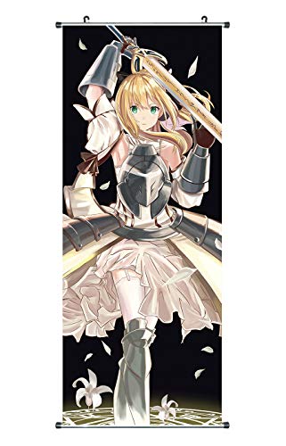 CoolChange großes Fate Stay Night Unlimited Codes Rollbild/Kakemono aus Stoff, 100x40cm, Motiv: Saber Lily CoolChange großes Fate Stay Night Unlimited Codes Rollbild/Kakemono aus Stoff, 100x40cm, Motiv: Saber Lily von CoolChange