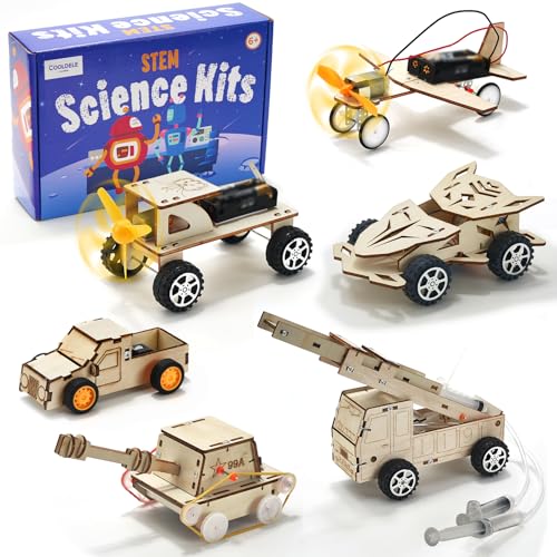 Cooldele 6-in-1 Holzbausatz – 3D-Holzpuzzle zum BAU von Flugzeugen, Panzern & Hydraulikmodellen, STEM-Lernspielzeug – EIN tolles Geschenk für Kinder von 7–13 Jahren zu Feiertagen oder Geburtstagen Cooldele 6-in-1 Holzbausatz – 3D-Holzpuzzle zum BAU von Flugzeugen, Panzern & Hydraulikmodellen, STEM-Lernspielzeug – EIN tolles Geschenk für Kinder von 7–13 Jahren zu Feiertagen oder Geburtstagen von Cooldele