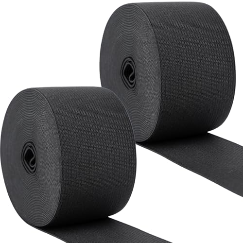 Coopay 11 Yards Gummiband zum Nähen, elastisches Band Strickspule, hohe Elastizität, 5,1 cm in der Breite, 2 Rollen zum Nähen von Bund, Kleidung, Hosen, Kleid, Gürtel, Kunst oder Handwerk, DIY, 5,5 Coopay 11 Yards Gummiband zum Nähen, elastisches Band Strickspule, hohe Elastizität, 5,1 cm in der Breite, 2 Rollen zum Nähen von Bund, Kleidung, Hosen, Kleid, Gürtel, Kunst oder Handwerk, DIY, 5,5 von Coopay