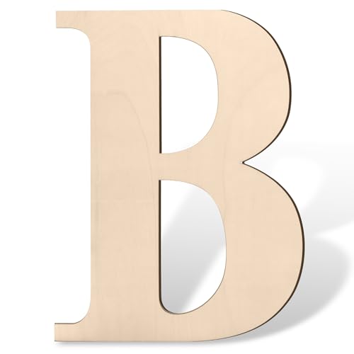 Große Holzbuchstaben 43,2 cm, große Holzbuchstaben für Wanddekoration, riesiger Holzbuchstabe B, unlackiertes Holz, Alphabet-Buchstaben zum Basteln, Namensschild, rustikale Hochzeit, Weihnachten, Große Holzbuchstaben 43,2 cm, große Holzbuchstaben für Wanddekoration, riesiger Holzbuchstabe B, unlackiertes Holz, Alphabet-Buchstaben zum Basteln, Namensschild, rustikale Hochzeit, Weihnachten, von Coowayze