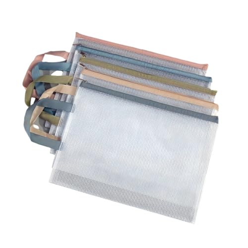 Copechilla Dokumententasche A4 mit reißverschluss Aktenordner dokumentenmappe PVC transparente Tasche kunststoff mit reißverschluss Mesh zipper Pouch 5 Stück 5 Farben für Bürobedarf,Bürobedarf,Büro Copechilla Dokumententasche A4 mit reißverschluss Aktenordner dokumentenmappe PVC transparente Tasche kunststoff mit reißverschluss Mesh zipper Pouch 5 Stück 5 Farben für Bürobedarf,Bürobedarf,Büro von Copechilla