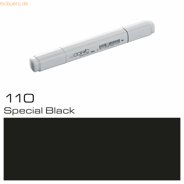 3 x Copic Marker 110 Special Black von Copic