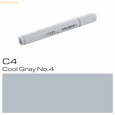 3 x Copic Marker Copic C4 Cool Gray von Copic
