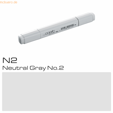 3 x Copic Marker N2 Neutral Gray von Copic