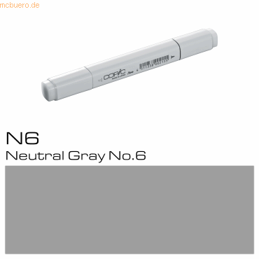 3 x Copic Marker N6 Neutral Gray von Copic