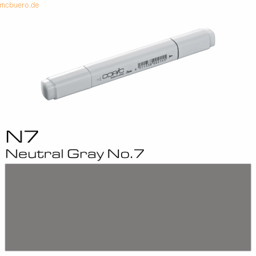 3 x Copic Marker N7 Neutral Gray von Copic