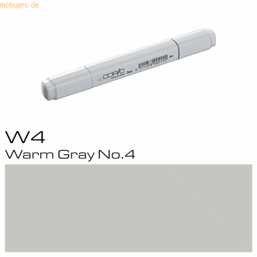 3 x Copic Marker Copic W4 Warm Grey von Copic