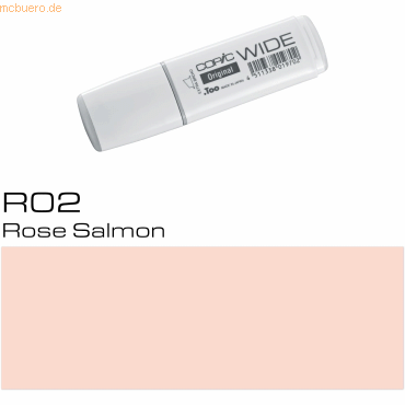 3 x Copic Marker Copic Wide R02 Rose Salmon von Copic