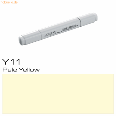 3 x Copic Marker Y11 Pale Yellow von Copic