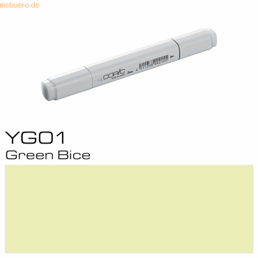 3 x Copic Marker YG01 Green Blue von Copic