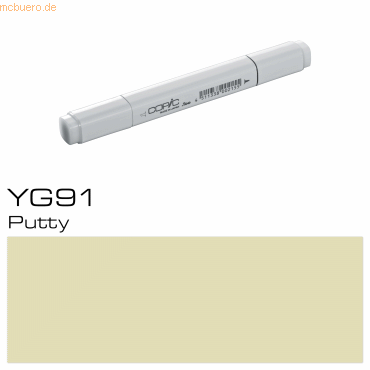 3 x Copic Marker Copic YG91 Putty von Copic