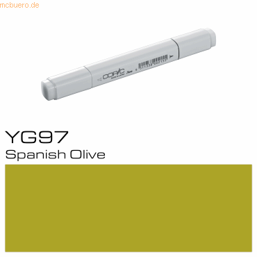 3 x Copic Marker YG97 Spanish Olive von Copic
