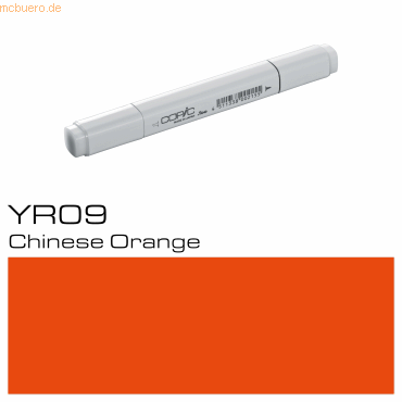 3 x Copic Marker YR09 Chinese Orange von Copic