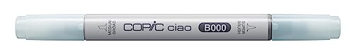 COPIC Ciao Marker Typ B - 000, Pale Porcelain Blue, vielseitiger Layoutmarker, mit einer mittelbreiten und einer Brush-Spitze COPIC Ciao Marker Typ B - 000, Pale Porcelain Blue, vielseitiger Layoutmarker, mit einer mittelbreiten und einer Brush-Spitze von Copic