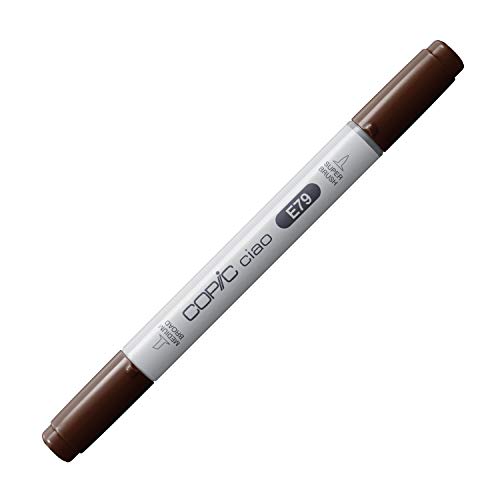 COPIC Ciao Marker Typ E - 79, Cashew, vielseitiger Layoutmarker, mit einer mittelbreiten und einer Brush-Spitze von Copic