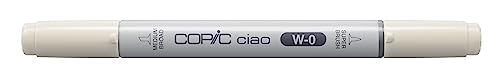 COPIC Ciao Marker Typ W - 0, warm gray No. 0, vielseitiger Layoutmarker, mit einer mittelbreiten und einer Brush-Spitze COPIC Ciao Marker Typ W - 0, warm gray No. 0, vielseitiger Layoutmarker, mit einer mittelbreiten und einer Brush-Spitze von Copic