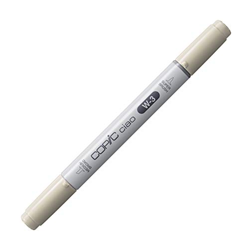 COPIC Ciao Marker Typ W - 3, warm gray No. 3, vielseitiger Layoutmarker, mit einer mittelbreiten und einer Brush-Spitze COPIC Ciao Marker Typ W - 3, warm gray No. 3, vielseitiger Layoutmarker, mit einer mittelbreiten und einer Brush-Spitze von Copic