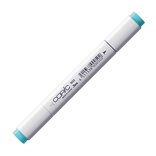 COPIC Classic Marker Typ B - 02, Robin's Egg Blue, professioneller Layoutmarker, mit einer breiten und einer feinen Spitze von Copic