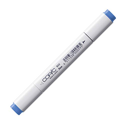 COPIC Classic Marker Typ B - 23, Phthalo Blue, professioneller Layoutmarker, mit einer breiten und einer feinen Spitze von Copic