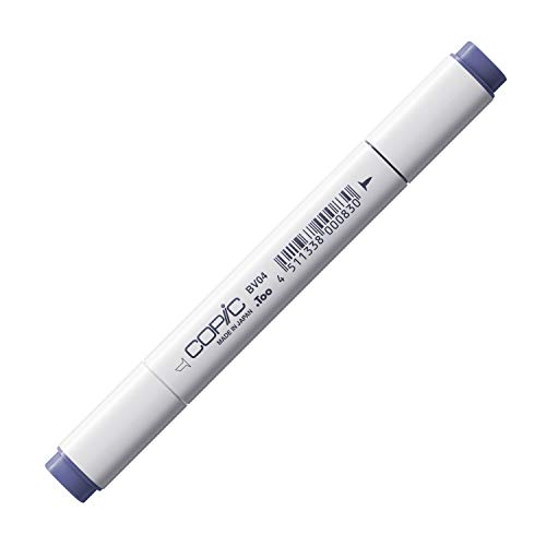 COPIC Classic Marker Typ BV - 04, Blue Berry, professioneller Layoutmarker, mit einer breiten und einer feinen Spitze von Copic