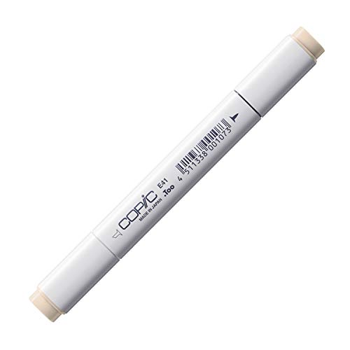 COPIC Classic Marker Typ E - 41, Pearl White, professioneller Layoutmarker, mit einer breiten und einer feinen Spitze COPIC Classic Marker Typ E - 41, Pearl White, professioneller Layoutmarker, mit einer breiten und einer feinen Spitze von Copic