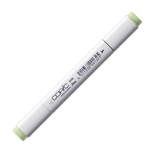 COPIC Classic Marker Typ G - 40, Dim Green, professioneller Layoutmarker, mit einer breiten und einer feinen Spitze von Copic