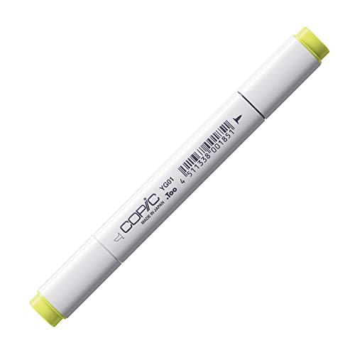 COPIC Classic Marker Typ YG - 01, Green Bice, professioneller Layoutmarker, mit einer breiten und einer feinen Spitze von Copic