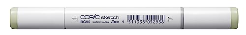 COPIC Sketch Marker Typ BG - 90, Gray Sky, professioneller Pinselmarker, mit einer Super-Brush-Spitze und einer Medium-Broad-Spitze COPIC Sketch Marker Typ BG - 90, Gray Sky, professioneller Pinselmarker, mit einer Super-Brush-Spitze und einer Medium-Broad-Spitze von Copic