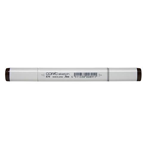 COPIC Sketch Marker Typ E - 79, Cashew, professioneller Pinselmarker, mit einer Super-Brush-Spitze und einer Medium-Broad-Spitze COPIC Sketch Marker Typ E - 79, Cashew, professioneller Pinselmarker, mit einer Super-Brush-Spitze und einer Medium-Broad-Spitze von Copic