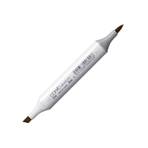 COPIC Sketch Marker Typ E - 99, Baked Clay, professioneller Pinselmarker, mit einer Super-Brush-Spitze und einer Medium-Broad-Spitze COPIC Sketch Marker Typ E - 99, Baked Clay, professioneller Pinselmarker, mit einer Super-Brush-Spitze und einer Medium-Broad-Spitze von Copic