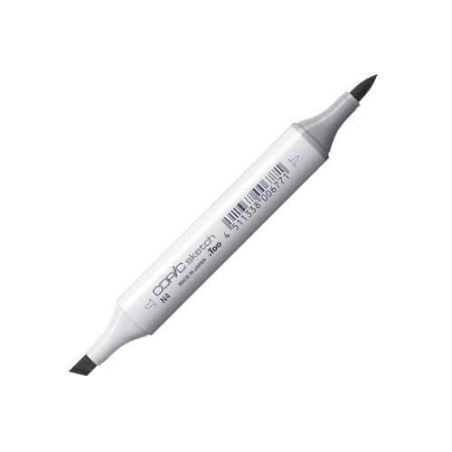 COPIC Sketch Marker Typ N - 4, neutral gray No. 4, professioneller Pinselmarker, mit einer Super-Brush-Spitze und einer Medium-Broad-Spitze COPIC Sketch Marker Typ N - 4, neutral gray No. 4, professioneller Pinselmarker, mit einer Super-Brush-Spitze und einer Medium-Broad-Spitze von Copic