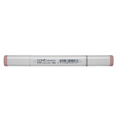 COPIC Sketch Marker Typ RV - 95, Baby Blossoms, professioneller Pinselmarker, mit einer Super-Brush-Spitze und einer Medium-Broad-Spitze COPIC Sketch Marker Typ RV - 95, Baby Blossoms, professioneller Pinselmarker, mit einer Super-Brush-Spitze und einer Medium-Broad-Spitze von Copic