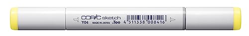 COPIC Sketch Marker Typ Y - 04, Acacia, professioneller Pinselmarker, mit einer Super-Brush-Spitze und einer Medium-Broad-Spitze COPIC Sketch Marker Typ Y - 04, Acacia, professioneller Pinselmarker, mit einer Super-Brush-Spitze und einer Medium-Broad-Spitze von Copic