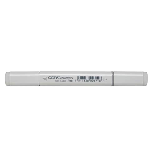COPIC Sketch Marker Typ leer, zum Befüllen, professioneller Pinselmarker, mit einer Super-Brush-Spitze und einer Medium-Broad-Spitze COPIC Sketch Marker Typ leer, zum Befüllen, professioneller Pinselmarker, mit einer Super-Brush-Spitze und einer Medium-Broad-Spitze von Copic