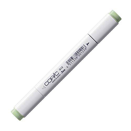 COPIC Classic Marker Typ G - 12, Sea Green, professioneller Layoutmarker, mit einer breiten und einer feinen Spitze von Copic