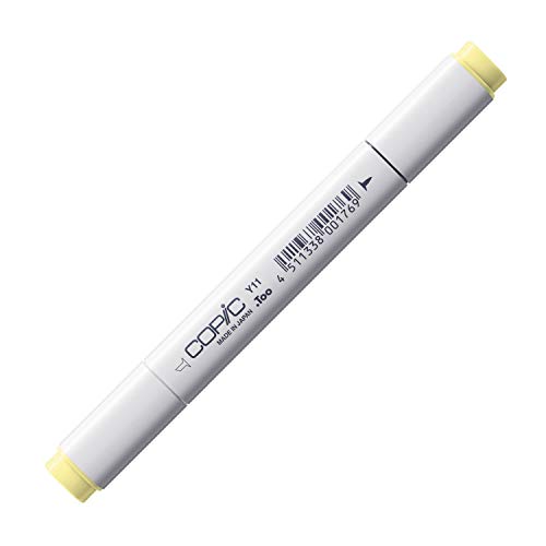 COPIC Classic Marker Typ Y - 11, Pale Yellow, professioneller Layoutmarker, mit einer breiten und einer feinen Spitze COPIC Classic Marker Typ Y - 11, Pale Yellow, professioneller Layoutmarker, mit einer breiten und einer feinen Spitze von Copic