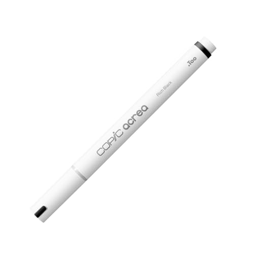 Copic acrea 002, Rich Black, Paint Marker mit wasser- und pigmentbasierter Tinte, Strichstärke 0,8-1,2 mm Copic acrea 002, Rich Black, Paint Marker mit wasser- und pigmentbasierter Tinte, Strichstärke 0,8-1,2 mm von Copic