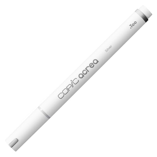 Copic acrea 006, Silver, Paint Marker mit wasser- und pigmentbasierter Tinte, Strichstärke 0,8-1,2 mm Copic acrea 006, Silver, Paint Marker mit wasser- und pigmentbasierter Tinte, Strichstärke 0,8-1,2 mm von Copic