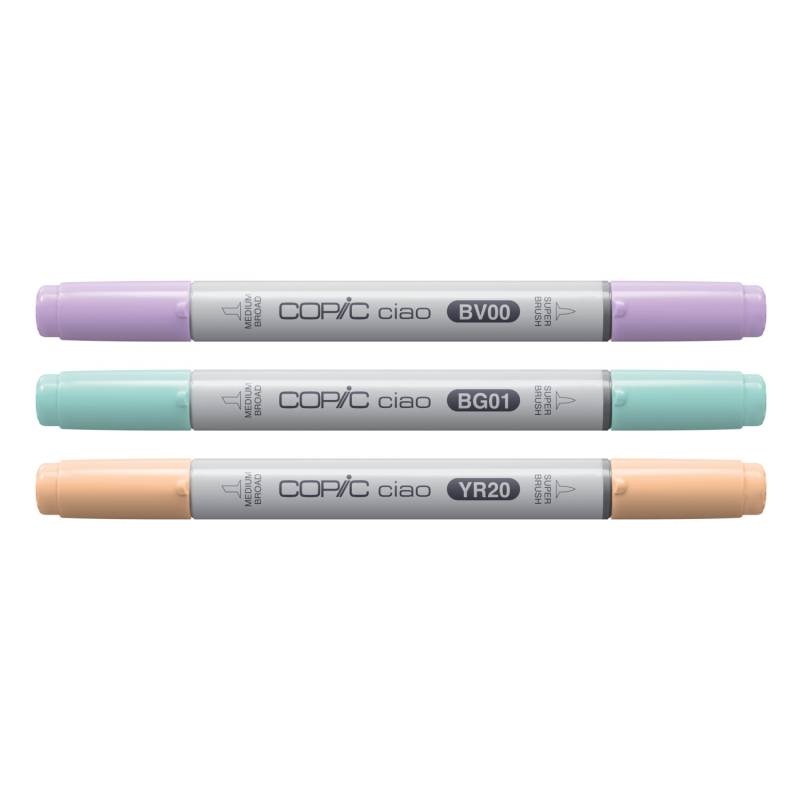 Marker Set Ciao Layer & Mix Pastell Palette 3 Stück Marker Set Ciao Layer & Mix Pastell Palette 3 Stück von Copic