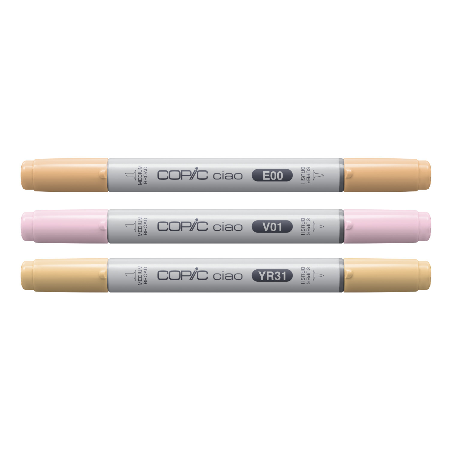 Marker Set Ciao Layer & Mix Sunset Palette 3 Stück von Copic