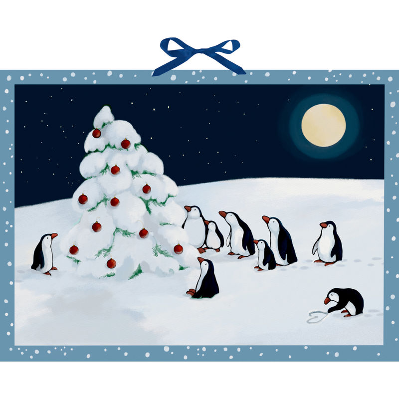 Adventskalender - Wandkalender - Pinguin-Weihnacht von Coppenrath, Münster